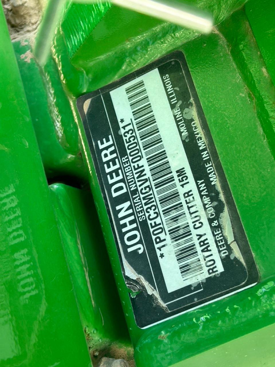 John Deere FC15M