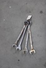 Set of 4 Combination Wrenches - 1 3/4", 1 13/16", 1 7/8", 2"