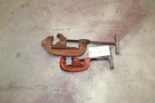 (2) Rigid Pipe Cutters, 2", 4"