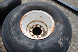 (4)  BF Goodrich Rib Implement Tires w/ Rims