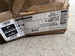 (4 Boxes) 1-5/8" ID Poly Insulation