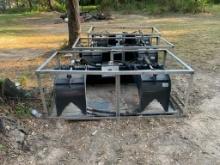 Skid Steer Heavy Duty Grapple Bucket with Dual Cylinders - 72"