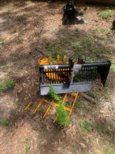 Mini Excavator Skeleton Bucket with a Ripper and Rake