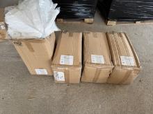 (4 Boxes) Heavy Weight White Polypropylene Coveralls