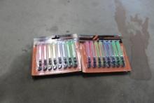 (2 -8 Count Packages) Snap-Off Knife Sets