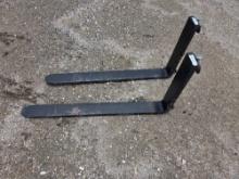 (2) 42" Skid Steer Relacement Forks 500x500