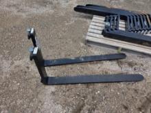 (2) 48" Skid Steer Relacement Forks 500x500