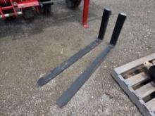(2) 48" Skid Steer Relacement Forks 950x500