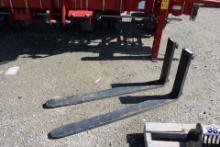 (2) 48" Skid Steer Relacement Forks 850x600