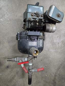 Pacer Water pump with Briggs and stratton motor