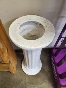 White Pedestal