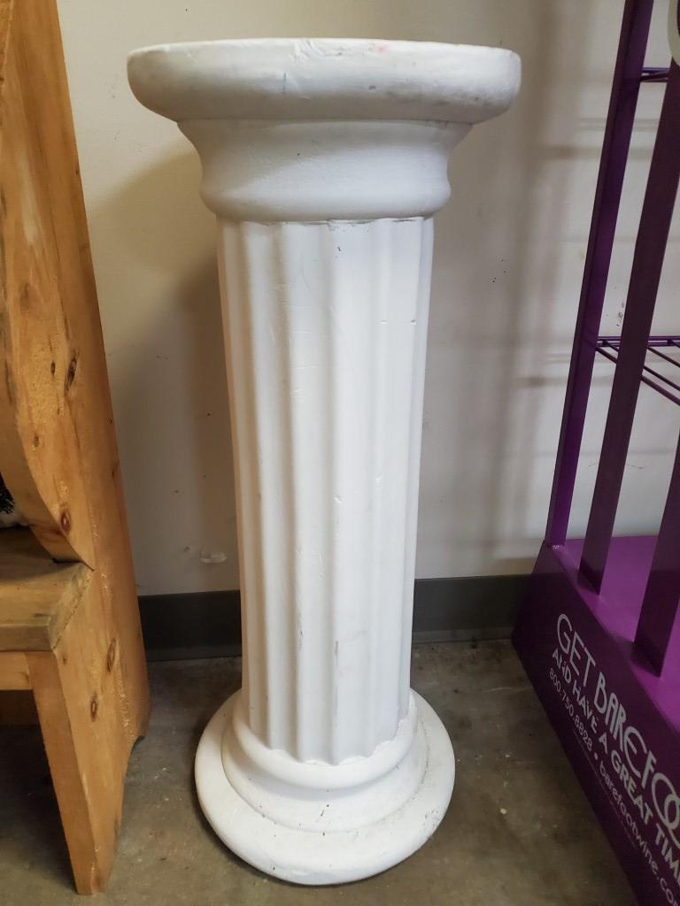 White Pedestal