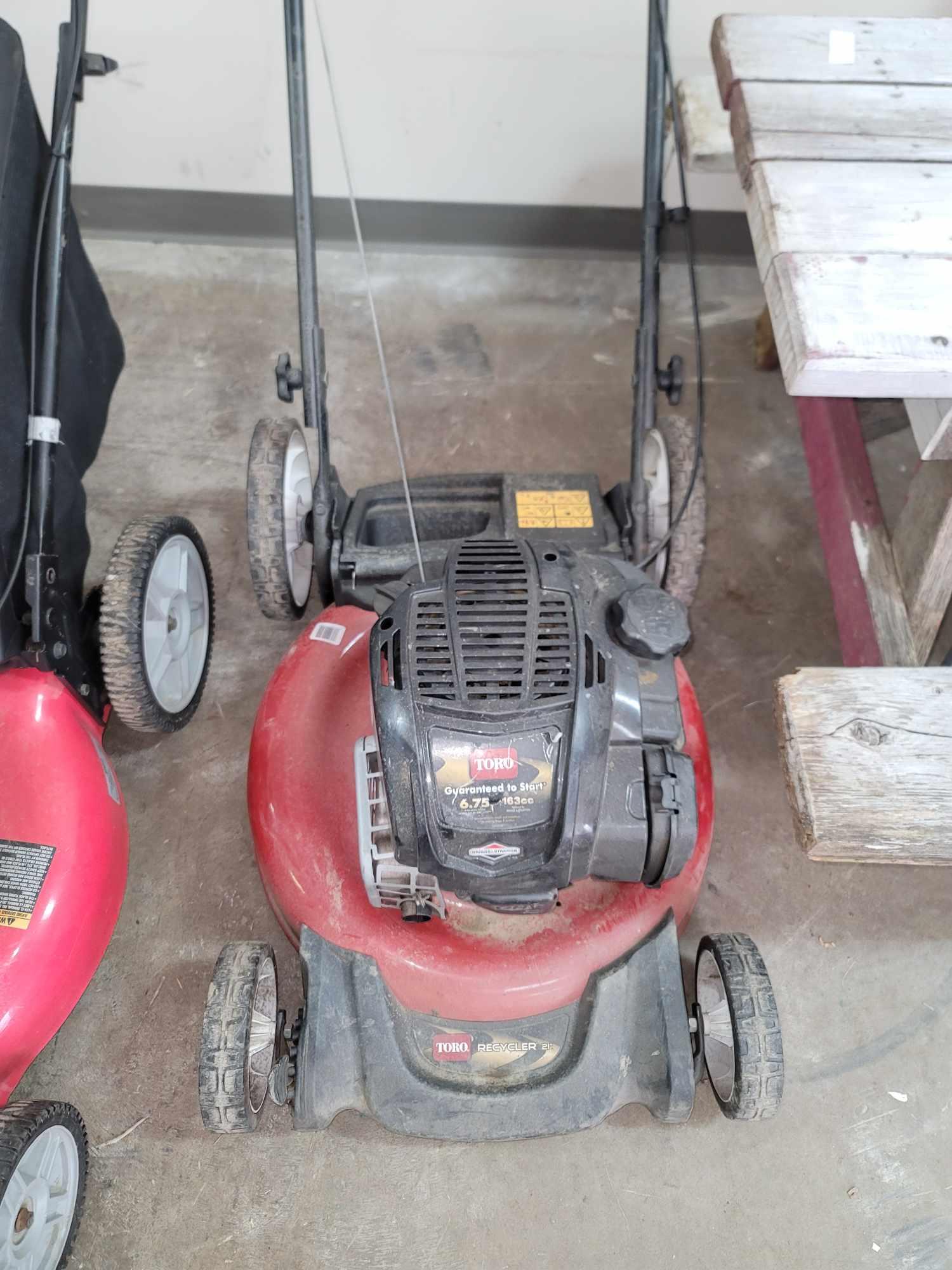 Toro Brigs and Strattion Push Mower