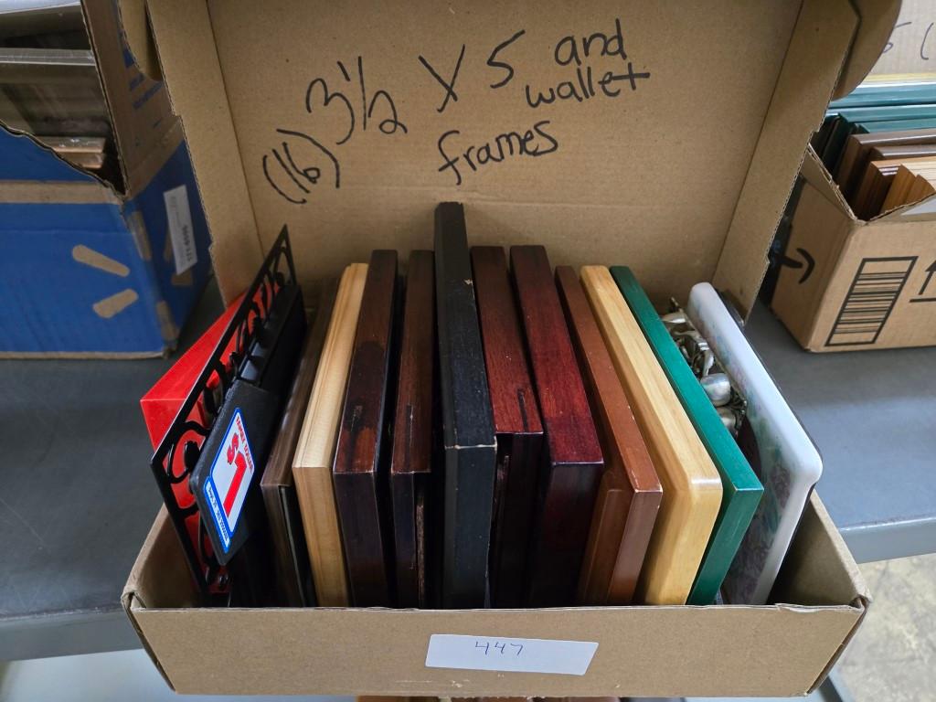 16 3.5 x 5 and Wallet Picture Frames