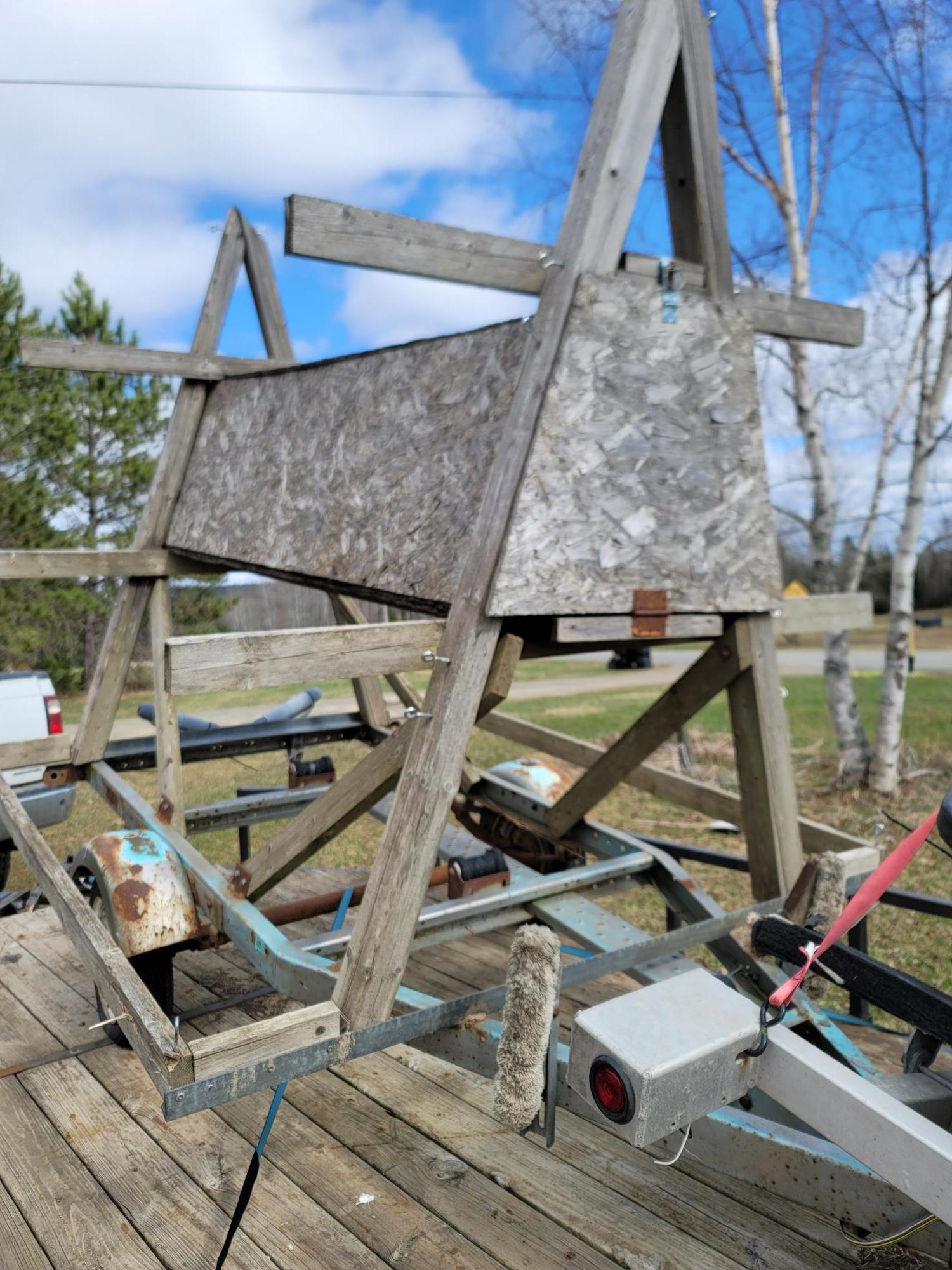 Homemade Kayak Trailer