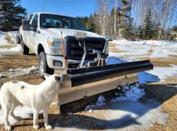 2015 Ford F250 4x4 with Snowdog Plow