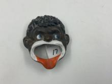1940s mcm occupied Japan African face Ashtray