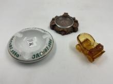 Berlin Jacobi 1880 - glass carriage - resin squirrel