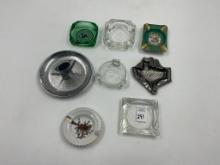 8 misc - texas - early porcelain - riverside wolverine - star - luigis pizza aurora il - plain glass