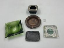 5 misc - Santa cruz ca casino and beach - mcm green square - black and silver tray - worlds fair chi