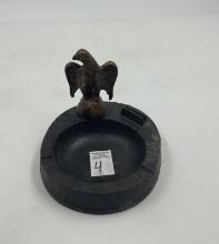 Early  Cast Iron Eagle Ash Tray