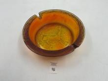 Mcm indiana glass amber deer
