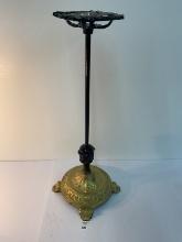 1920s cast metal smoking stand