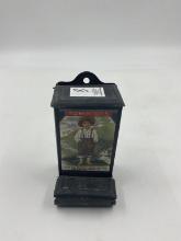 1920s Barefoot boy metal match holder