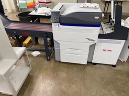Intech Envelope printer + fiery + supplies (TEXAS)