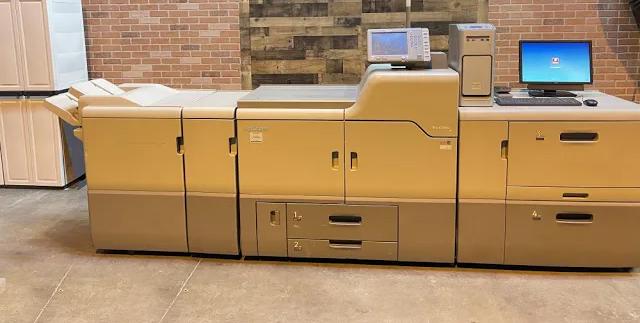 Ricoh Pro C7110X 5 color printing press White and Clear (TEXSA)
