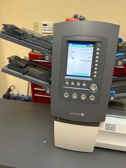 Pitney Bowes F700 High Volume Envelope Inserter System w/ Electric table - low counter (TEXAS)