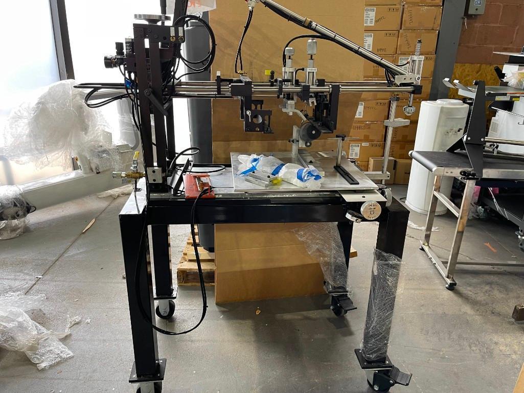 Paper cup and bottle Model F1-DC Precision Screen Printing Machine -Dallas, Texas