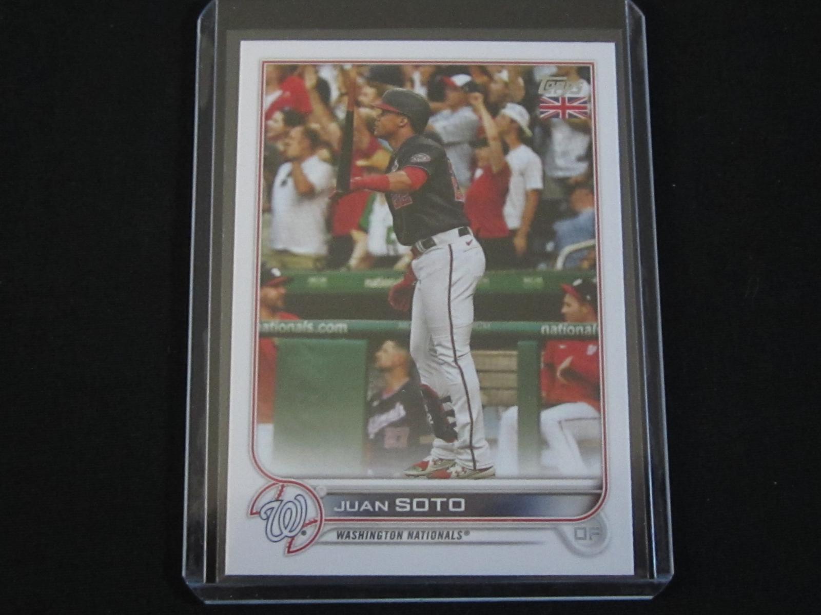 2022 TOPPS UK EDITION JUAN SOTO NATIONALS