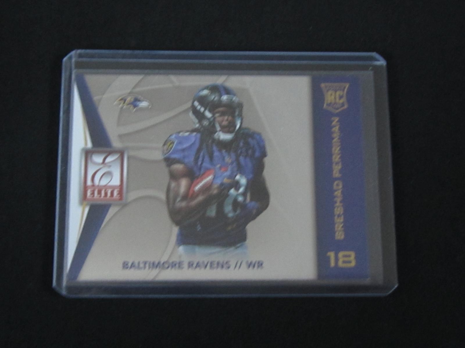 2015 DONRUSS ELITE BRESHAD PERRIMAN RC RAVENS