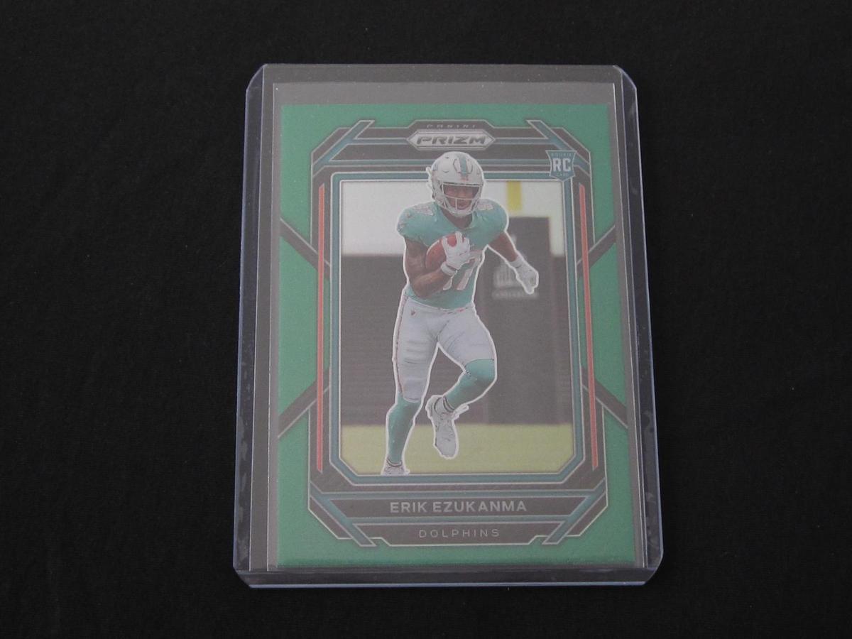 2022 PANINI PRIZM ERIK EZUKANMA RC GREEN PRIZM
