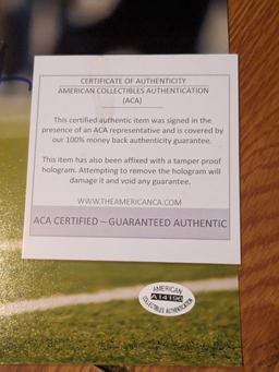 Eli Manning autographed photo with coa