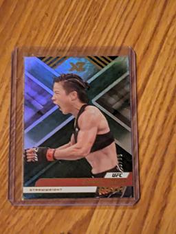 53/99 SP 2023 Panini Chronicles UFC XR - green - Zhang Weili #283 STRAWWEIGHT