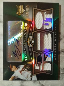 2009 Topps Triple Threads Rookie Auto Tommy Hanson /50