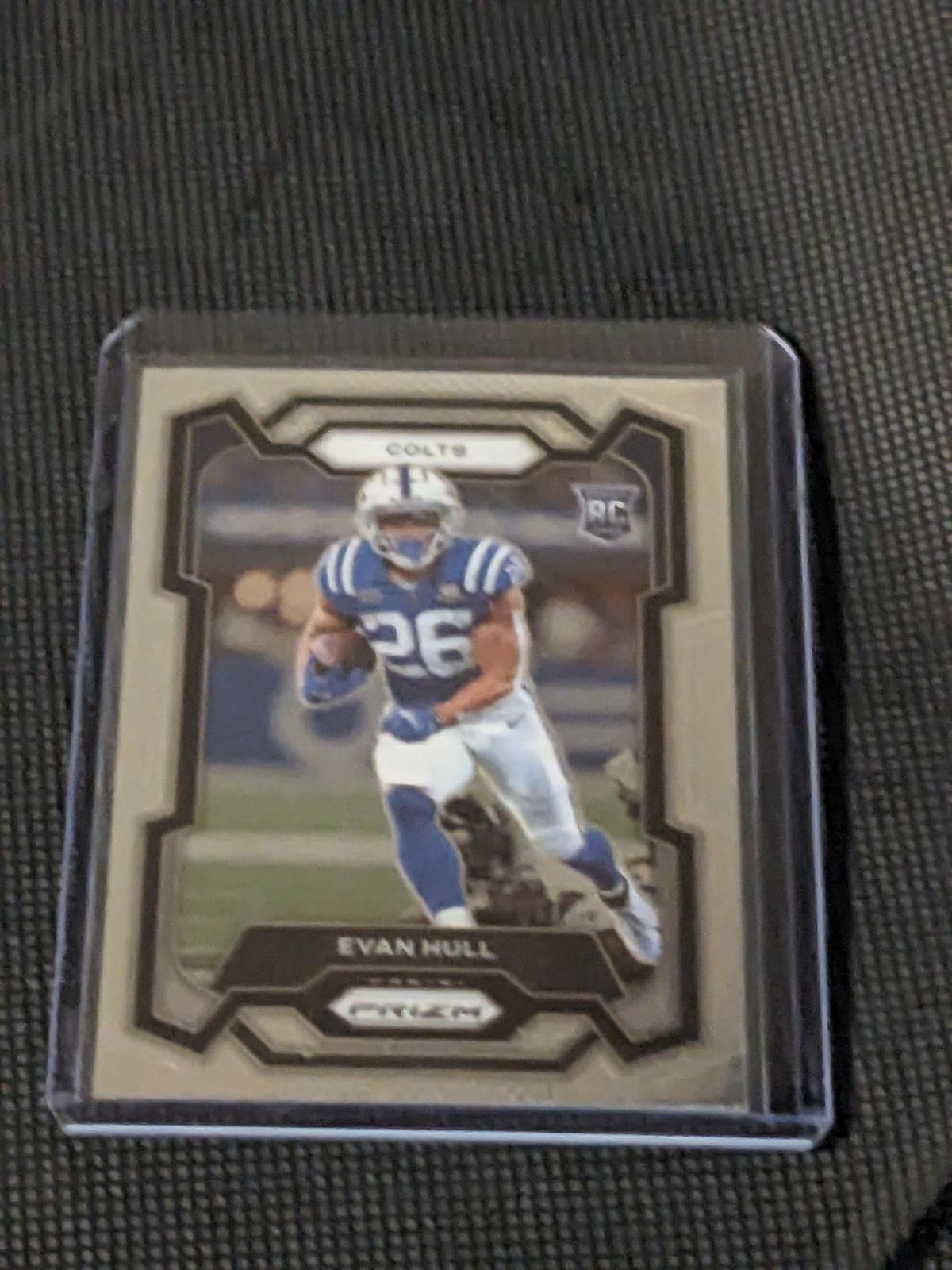 2023 Panini Prizm Evan Hull Rookie RC #344 Indianapolis Colts