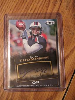 2015 SAGE HIT Autographs Black #A17 Dylan Thompson