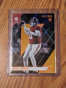2021 Chronicles Draft Picks Patriots MAC JONES Recon "ORANGE" Parallel RC