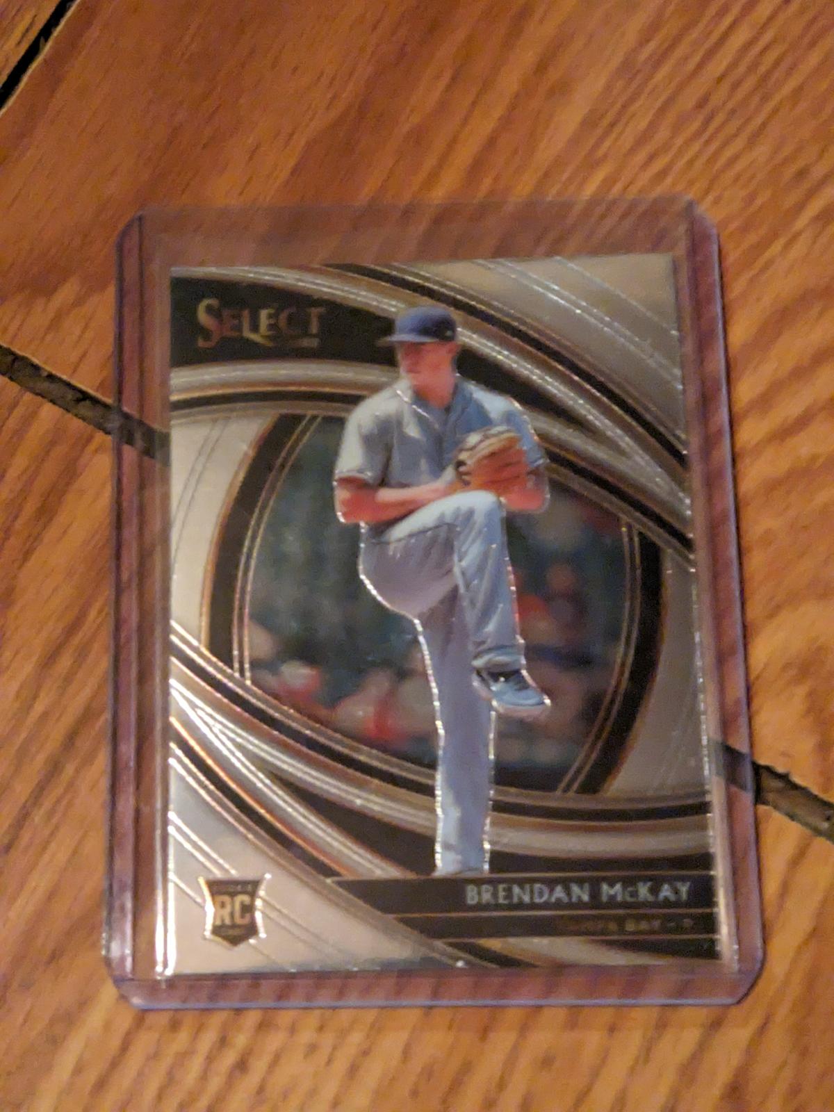 2020 Panini Select Premier #134 Brendan McKay RC Tampa Bay Rays