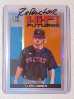 2022 BOWMAN CHROME BLAZE JORDAN HI-FI FUTURES