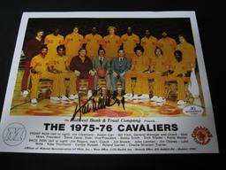 AUSTIN CARR SIGNED 8X10 PHOTO CAVS COA