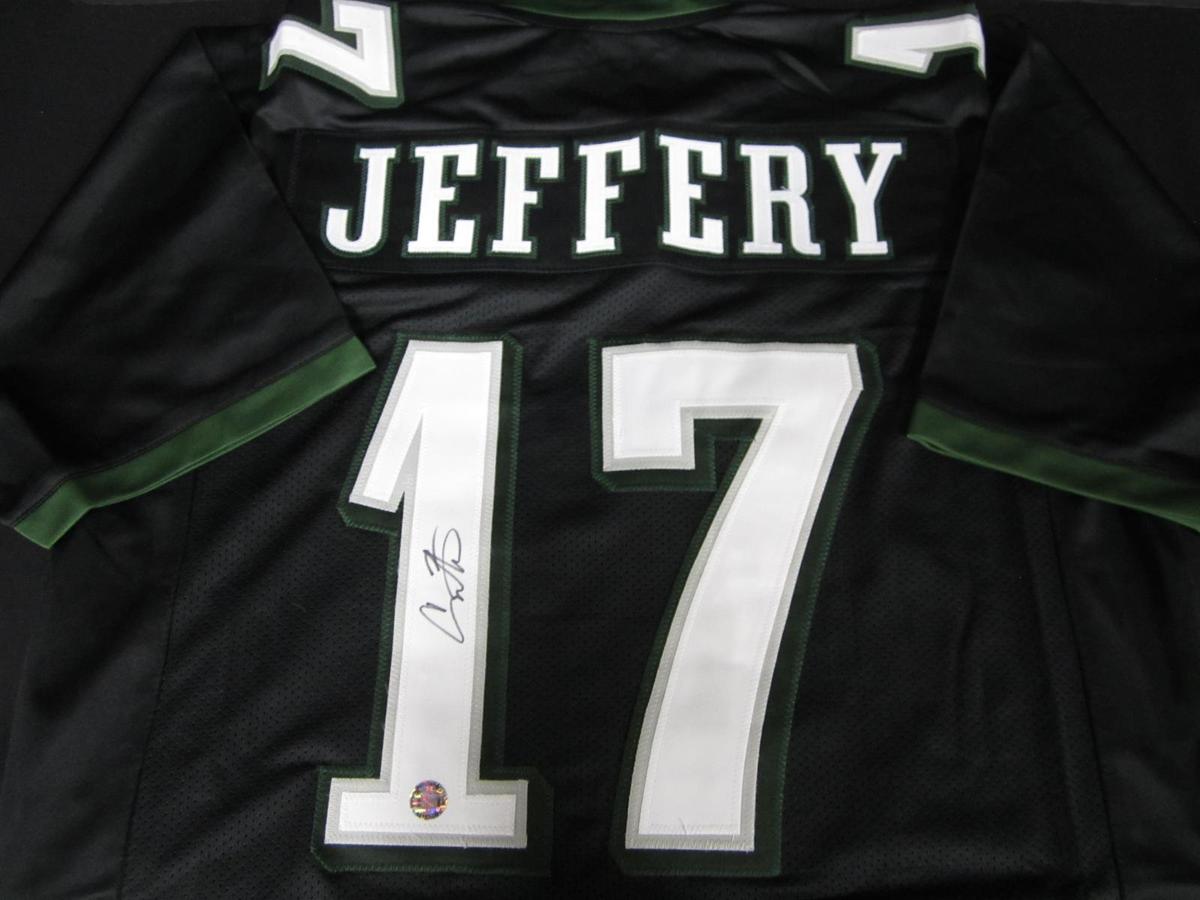 EAGLES ALSHON JEFFERY SIGNED JERSEY COA