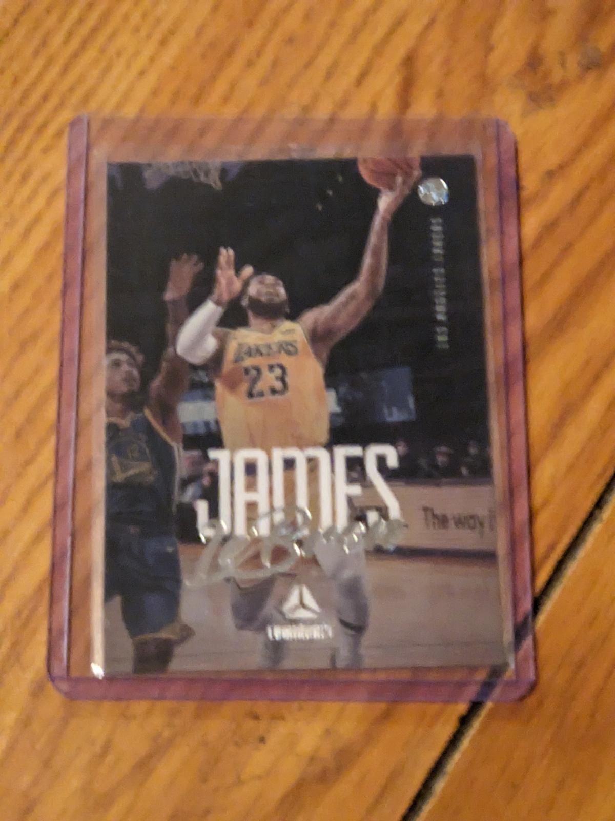 2020-21 Panini Chronicles #152 LeBron James Luminance