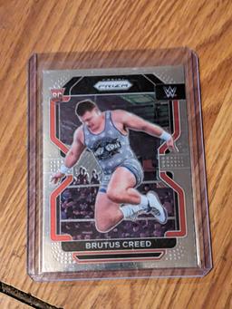 2022 Panini Prizm WWE #144 Brutus Creed Rookie RC wrestling card