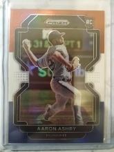 2022 Prizm RWB Rookie Aaron Ashby #49