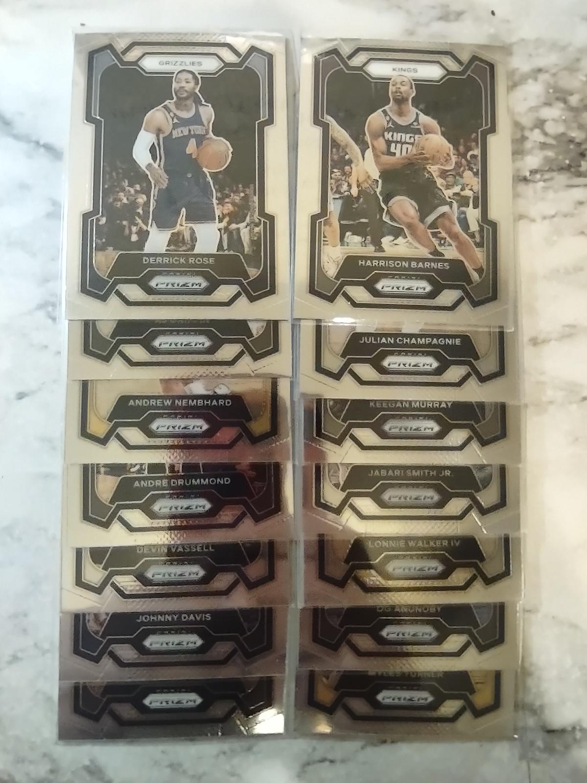 2023-24 Prizm Basketball Lot Of 13 Set Builders Lot