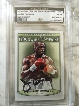 Hand Signed Buster Douglas W/ COA